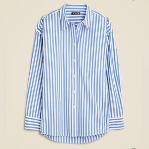 J.Crew Etienne Oversized Lightweight Oxford Shirt